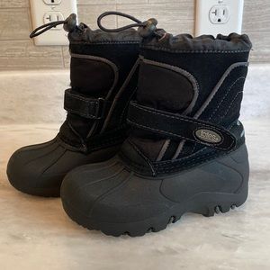 Totes Black Boots Size 9